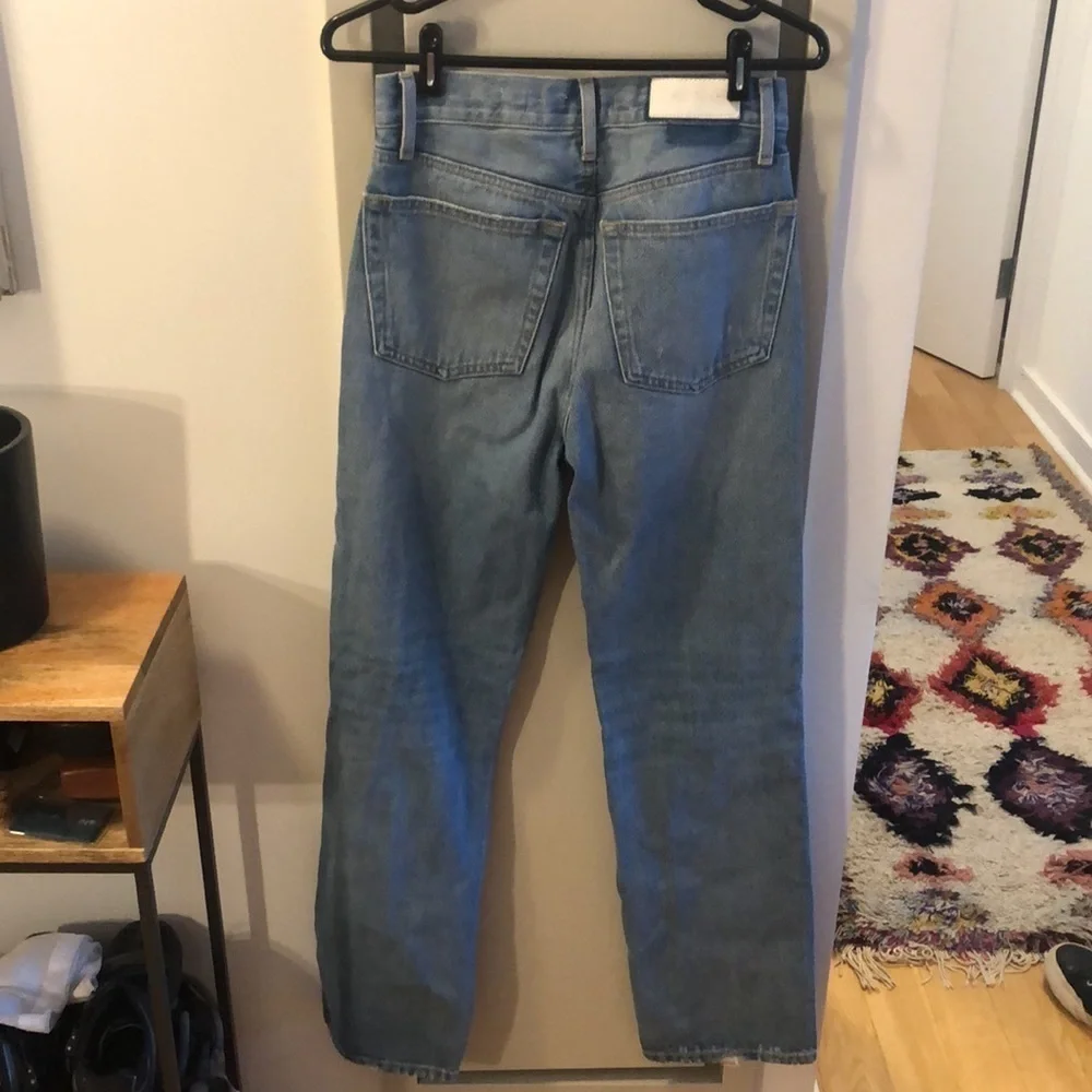 RE/DONE | 90s High Rise Lose Jeans in Light Destroyed 5 - Size 26